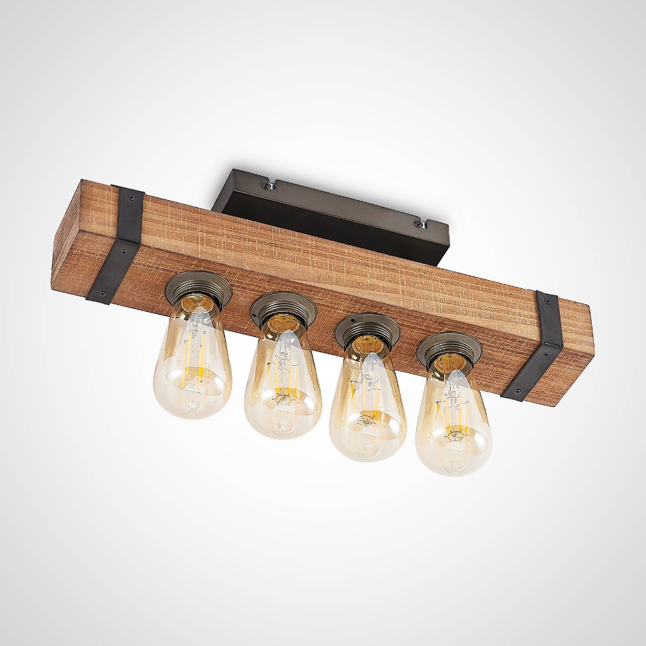 Plafonnier en bois traditionnel, Sverina