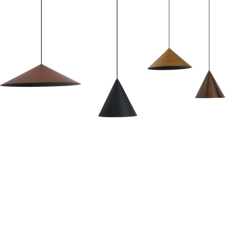 Suspension en aluminium vintage