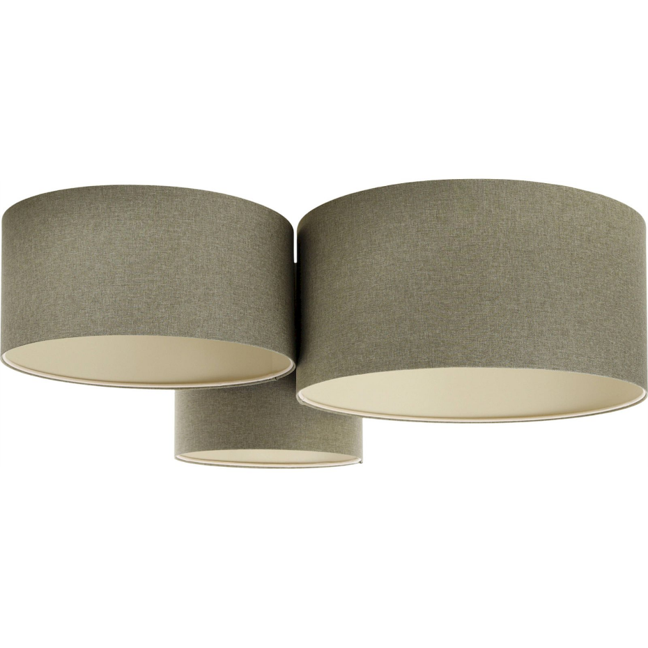 Plafonnier rond en tissu ambiance douce Boho Elegant