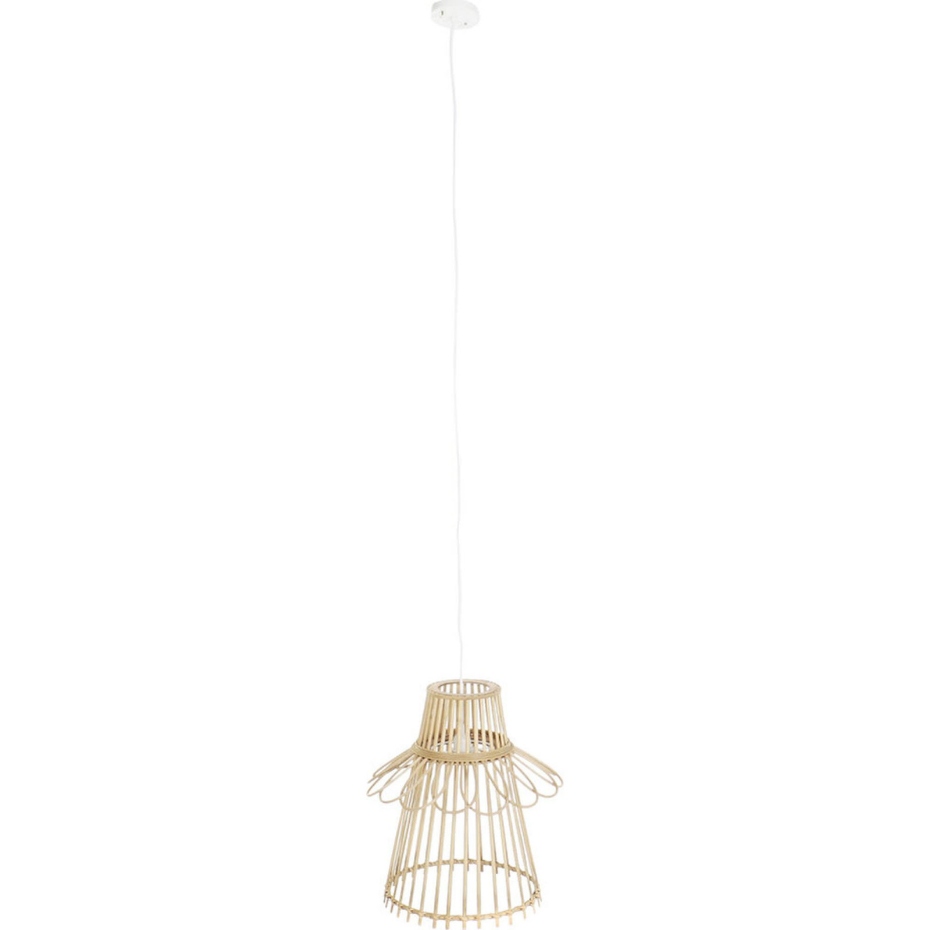 Suspension en rotin rond Urban