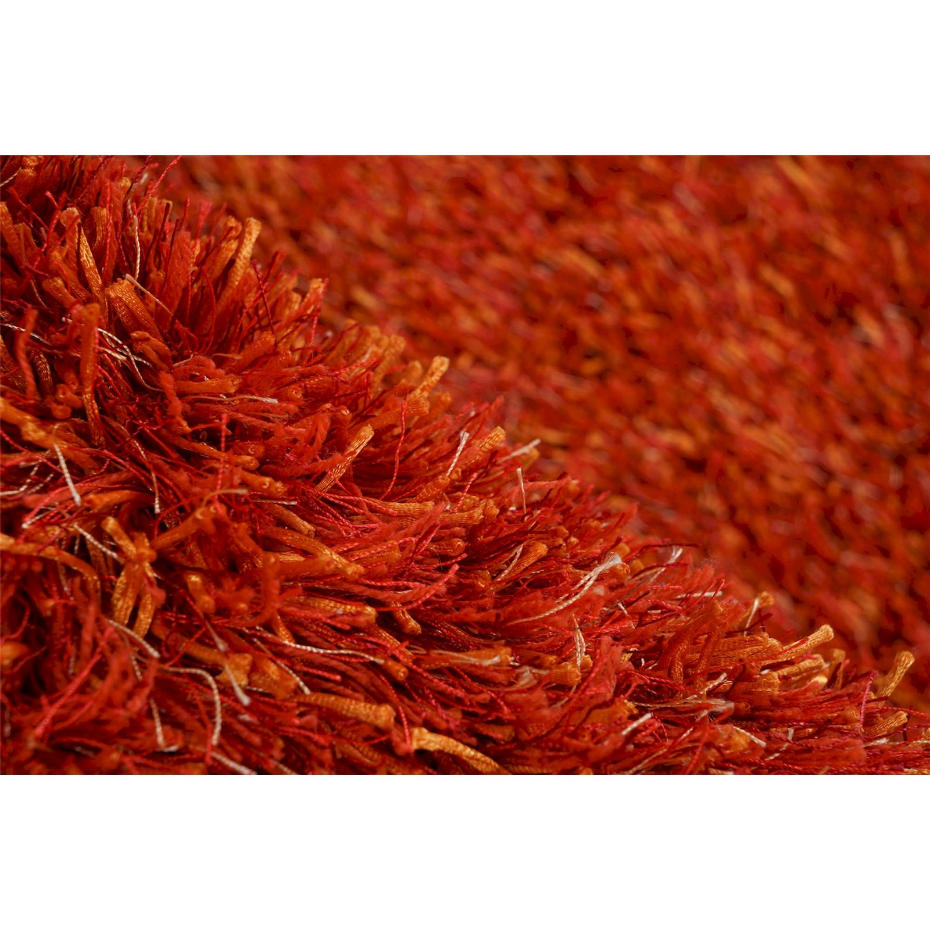 Tapis shaggy en polyester à poils longs