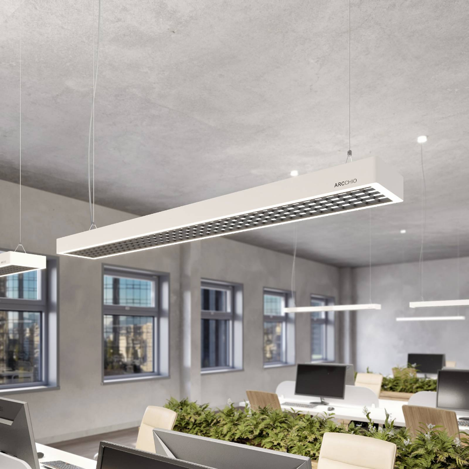 Luminaire de bureau en aluminium moderneLED