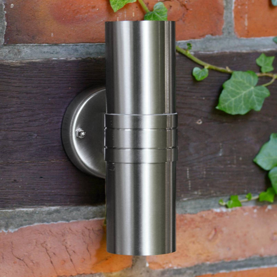 Applique extérieure en inox moderneLED