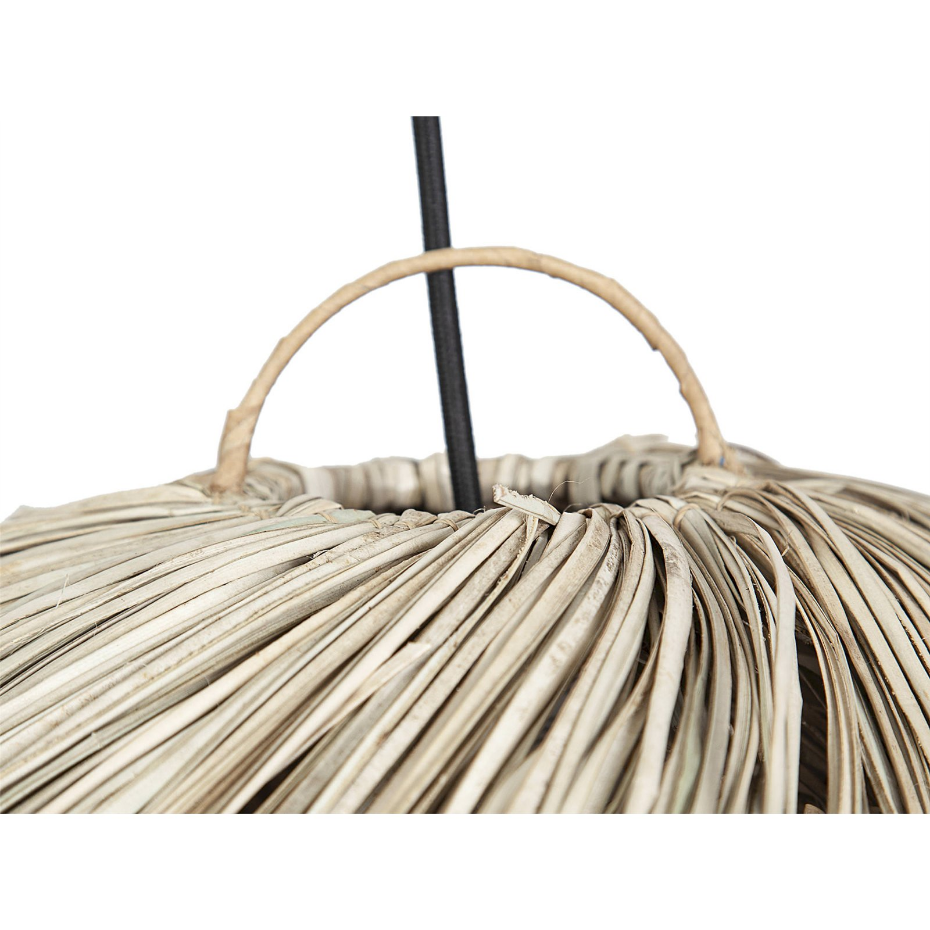Suspension en fibre tressée forme organique