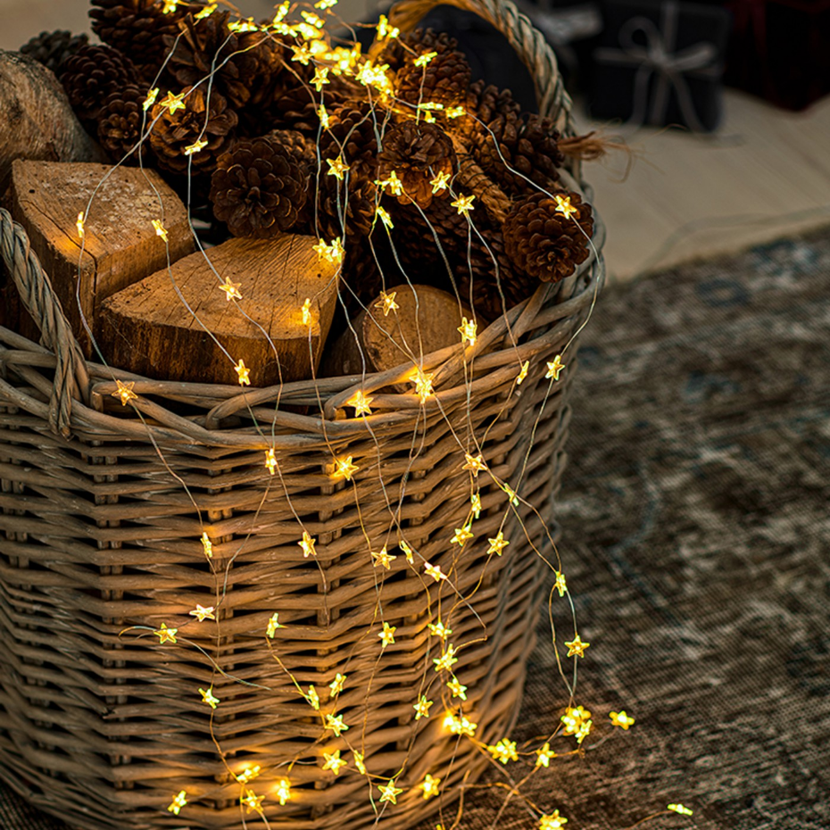 Guirlande lumineuse Trille Star Waterfall