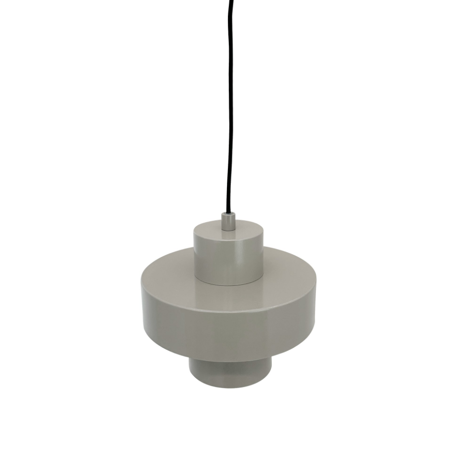 Suspension en métal gris STOKE