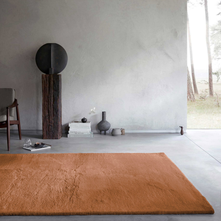 Tapis doux sensation peau de lapin ,  Anna