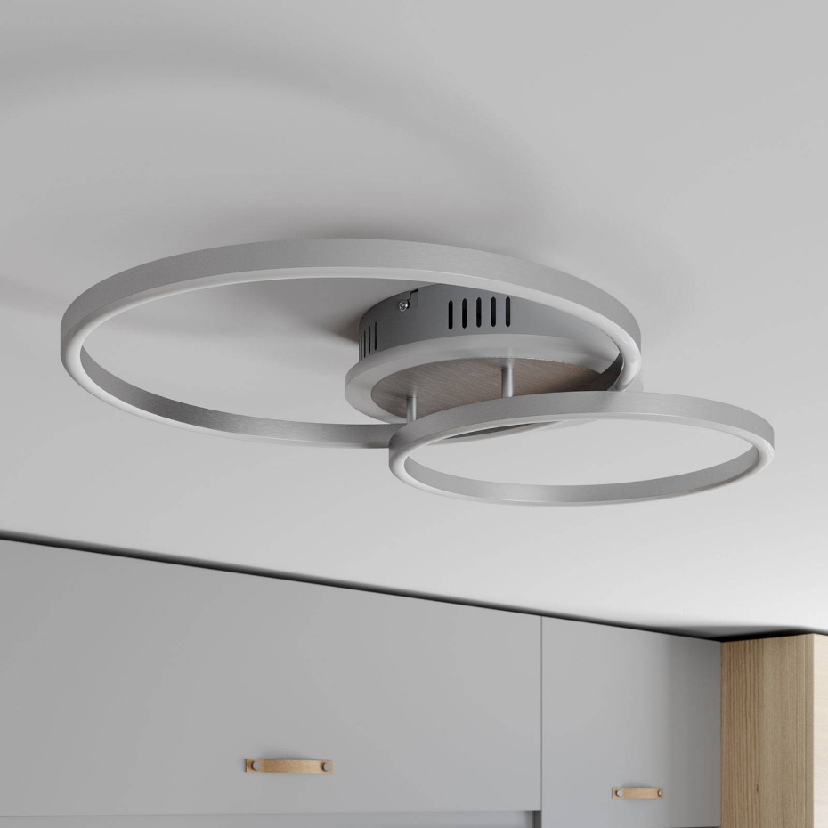 Plafonnier connecté en aluminium moderneLED
