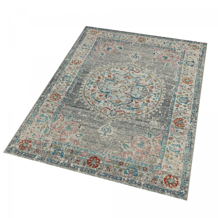 Tapis extérieur tissé kilim rectangle SALOUT A