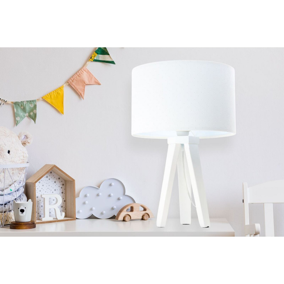 Lampe de table en tissu Jasmine bebe