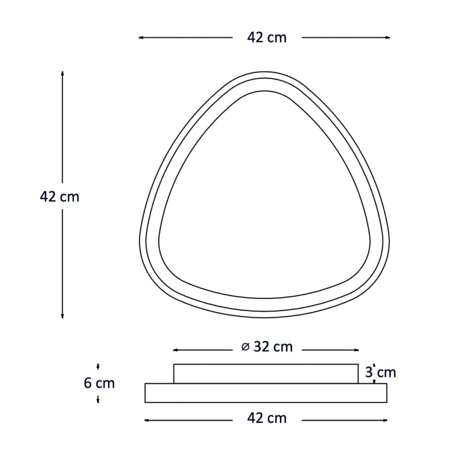 Plafonnier moderne et minimaliste - MESIANO