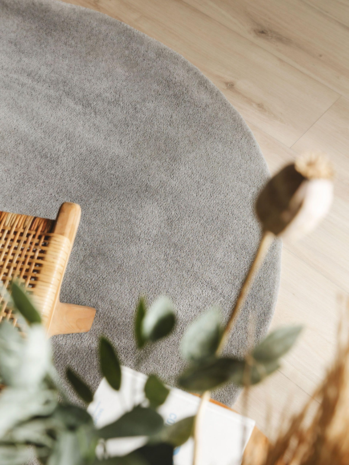 Tapis rond de laine tufté main BENT