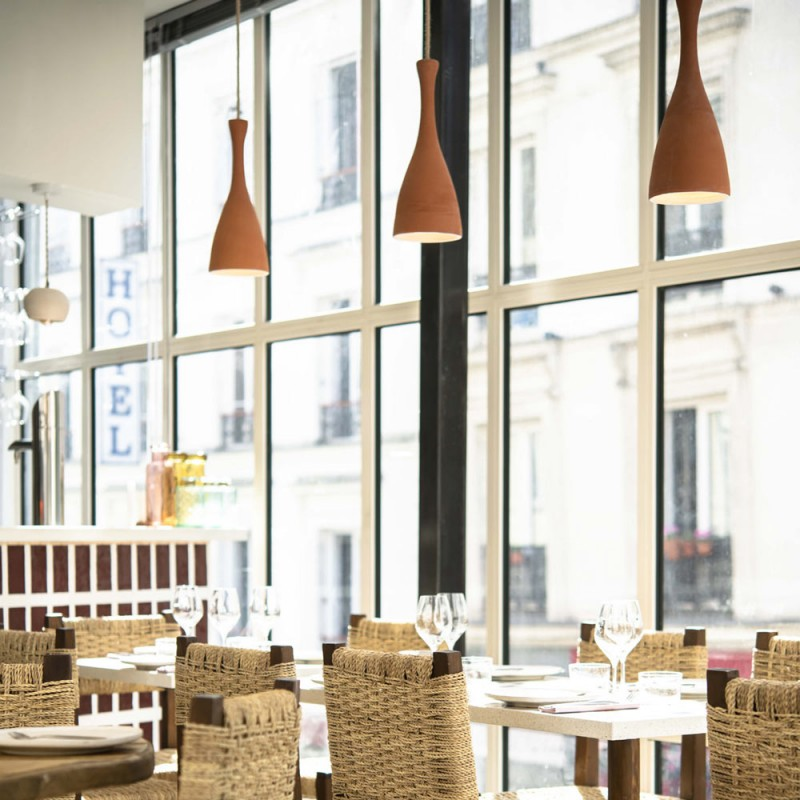 Suspension En Terracotta Mogador
