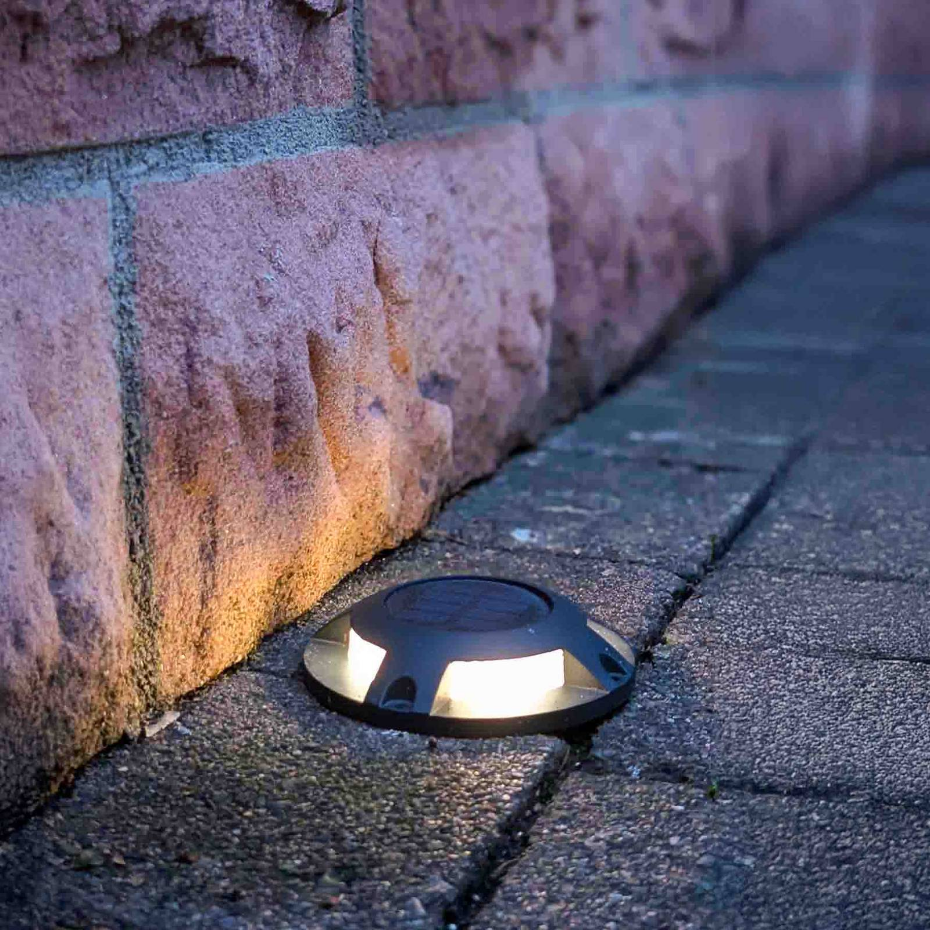 Lampe solaire en aluminium moderneLED