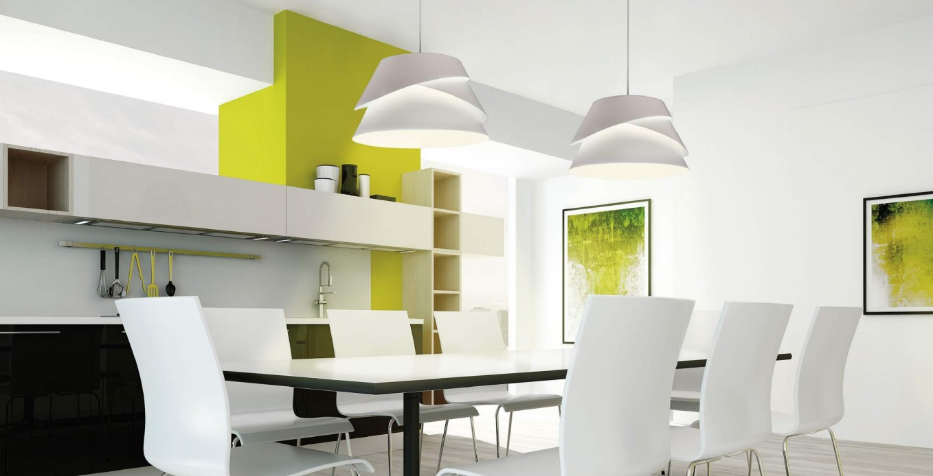 Suspension en métal design, D.52 , ALBORAN