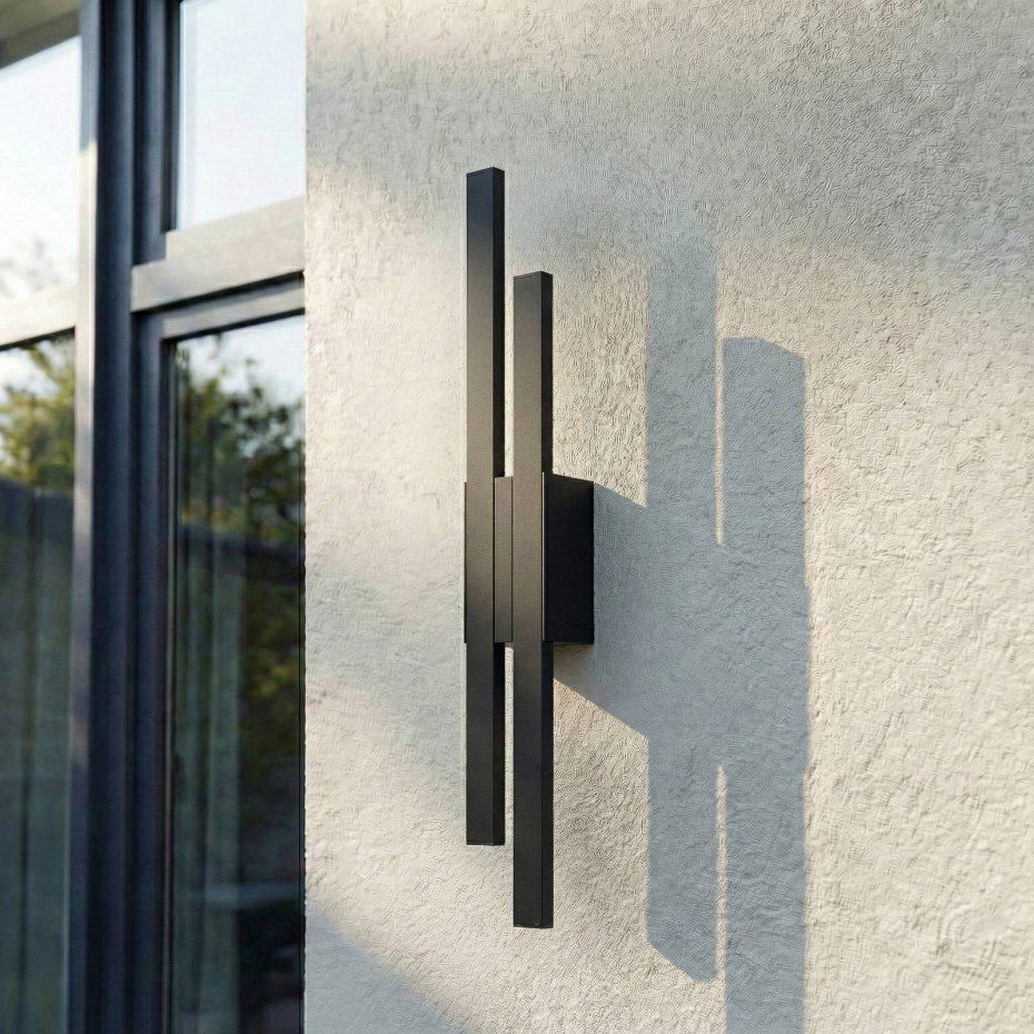 Applique extérieure en aluminium moderneLED