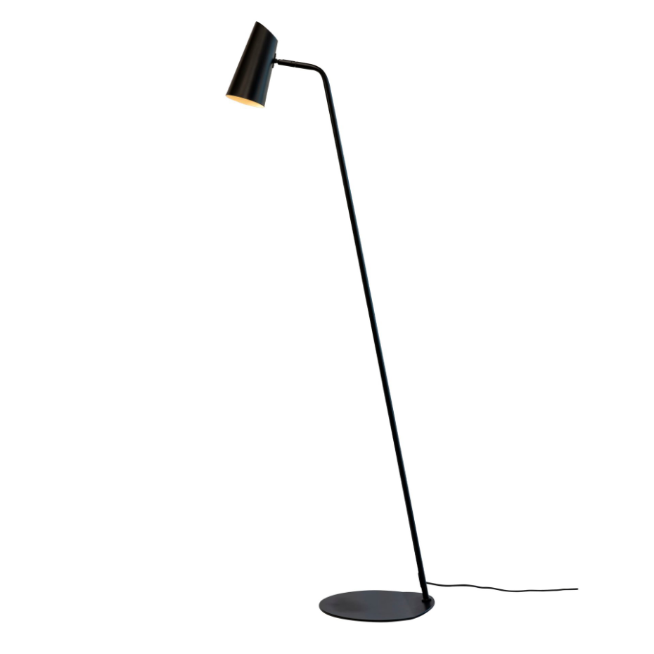 Lampadaire en noir métal PALLAS