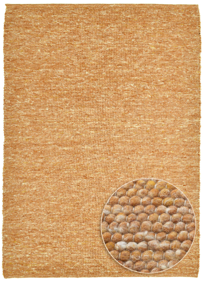 Tapis réversible en laine foulée tissé à la main aux couleurs vives - Alpen