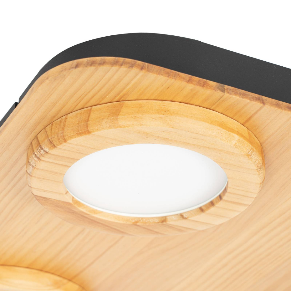Plafonnier en bois traditionnelleLED, Joren
