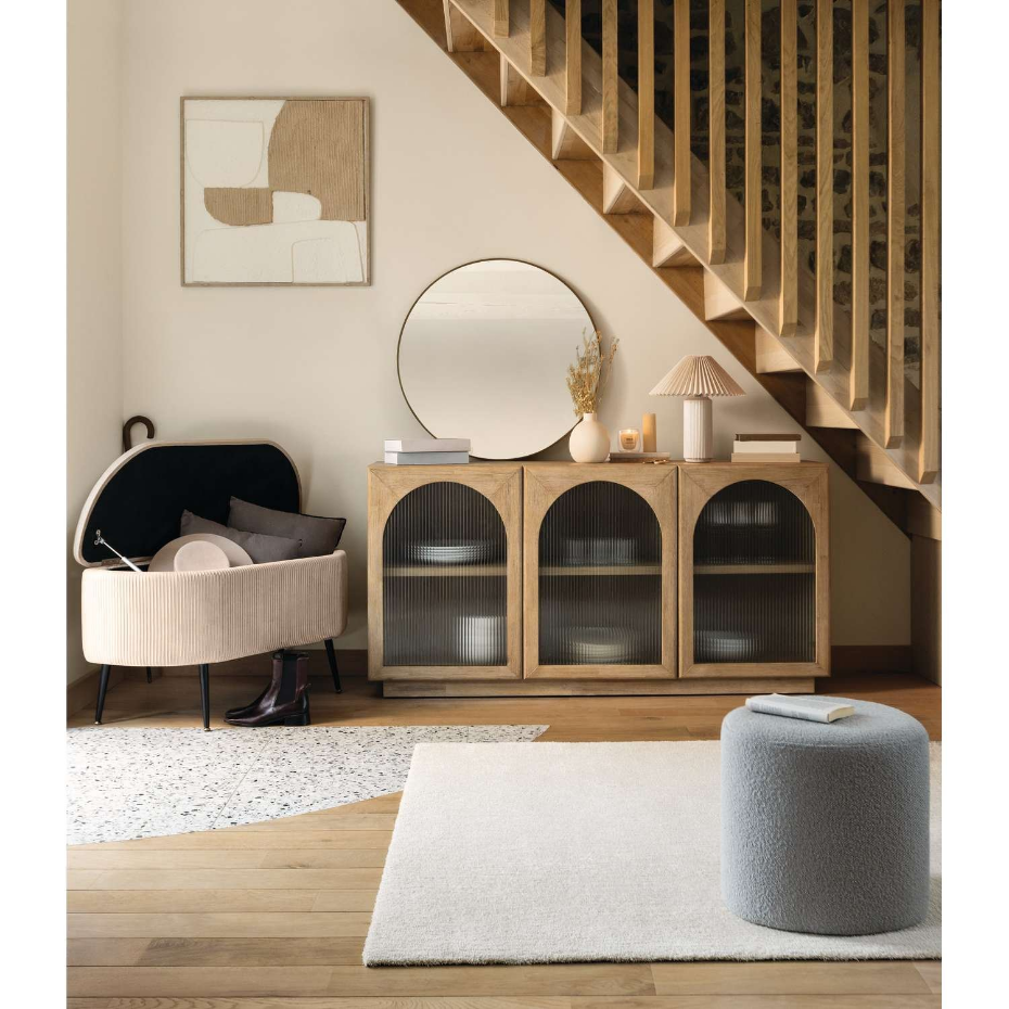 Lampe cylindre en céramique