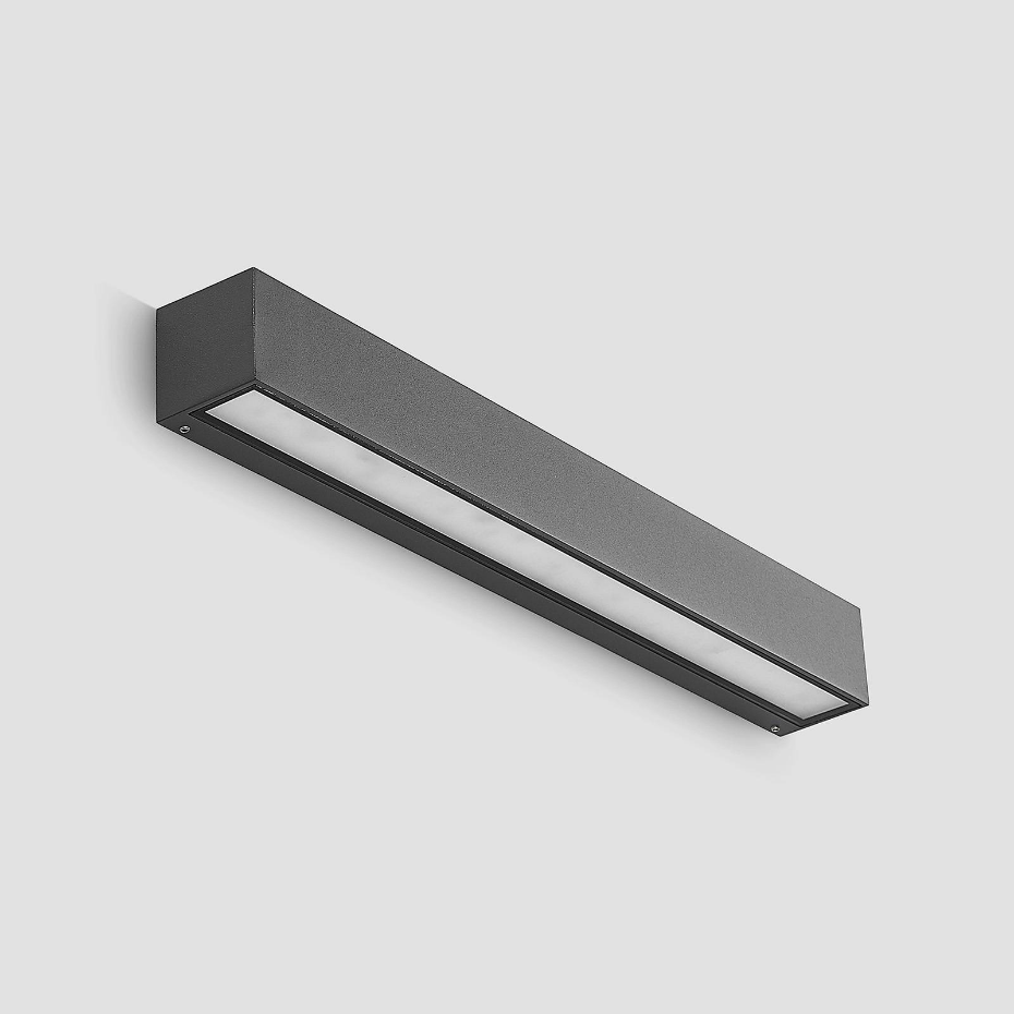 Applique extérieure en aluminium moderneLED