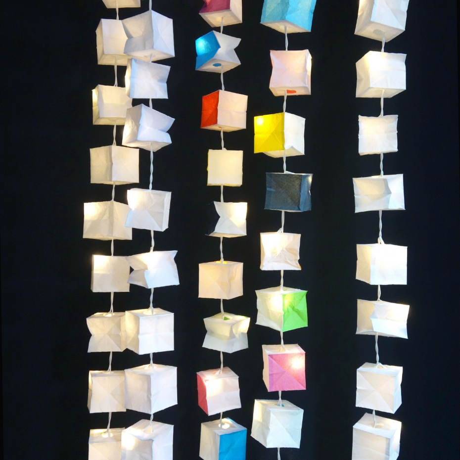 Guirlande lumineuse Cubiste