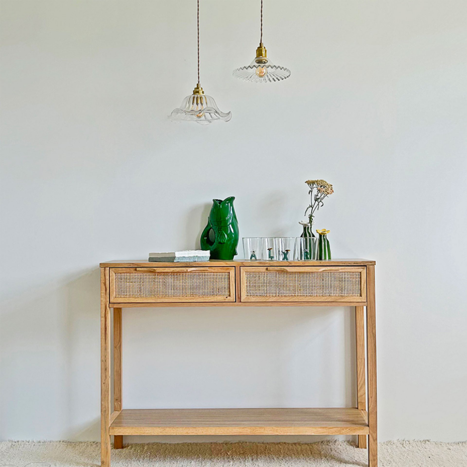 Suspension en verre