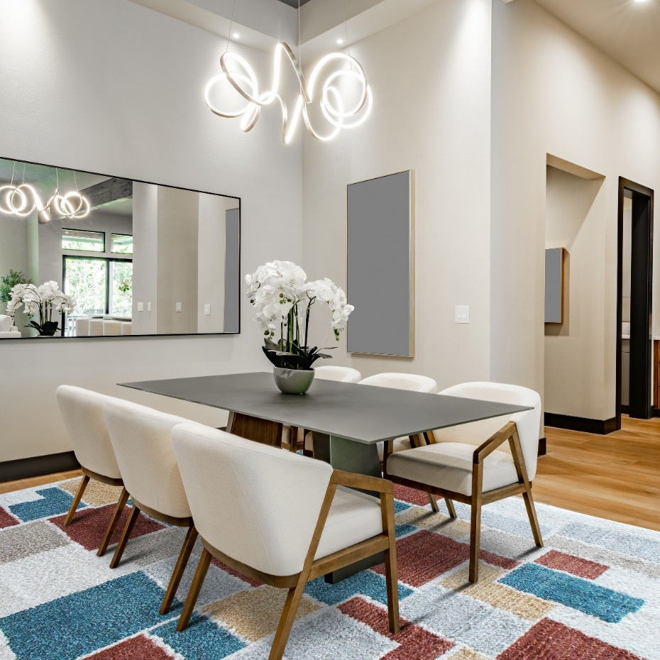 Tapis salon contemporain  / HORIZON PATCH