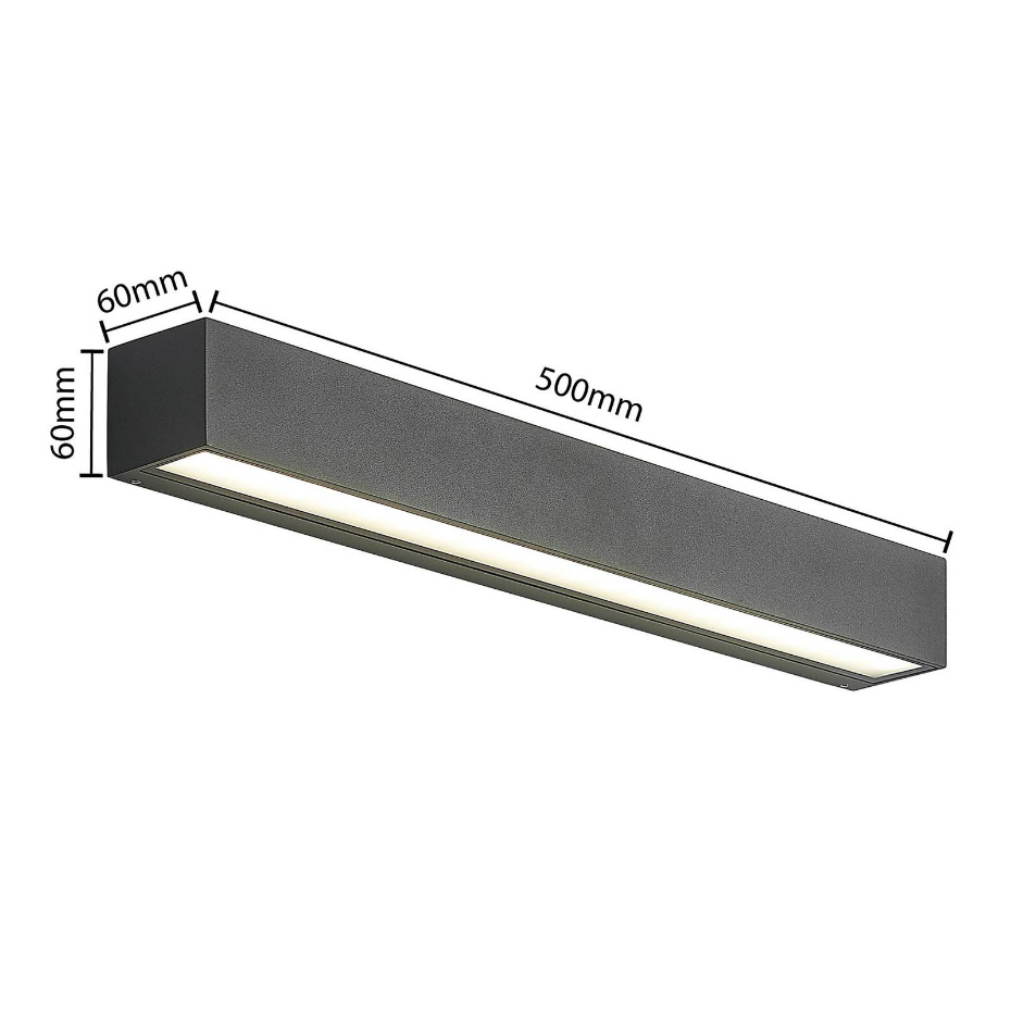Applique extérieure en aluminium moderneLED