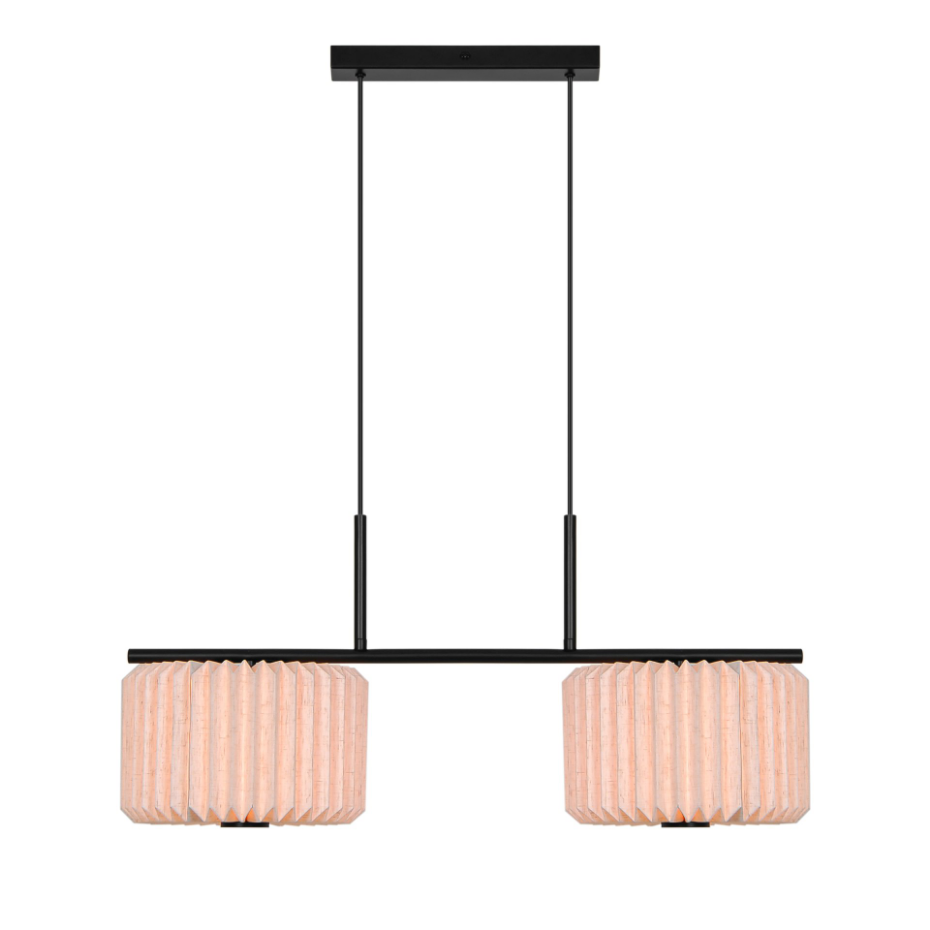 Suspension Vivienne Dual  Métal Noir ,  H. 32,5 - IP20 - E27 /  Nordlux Intérieur