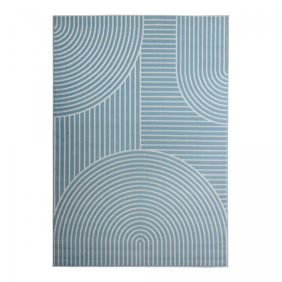 Tapis salon et chambre tissé motif géométrique LYN49 ARCROL