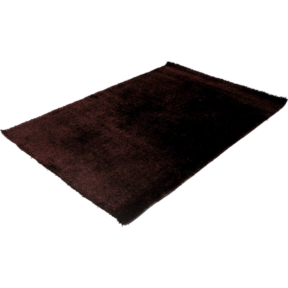 Tapis shaggy en polyester rectangulaire