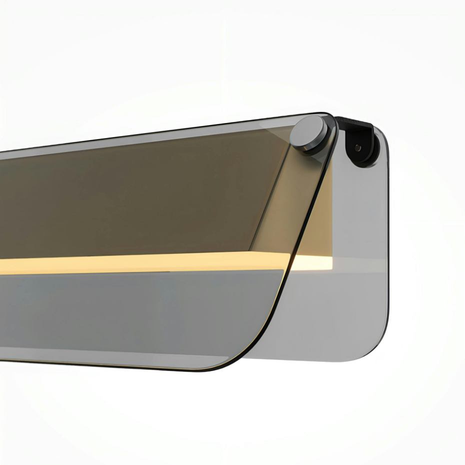 Applique à LED horizontale ave volet MINA