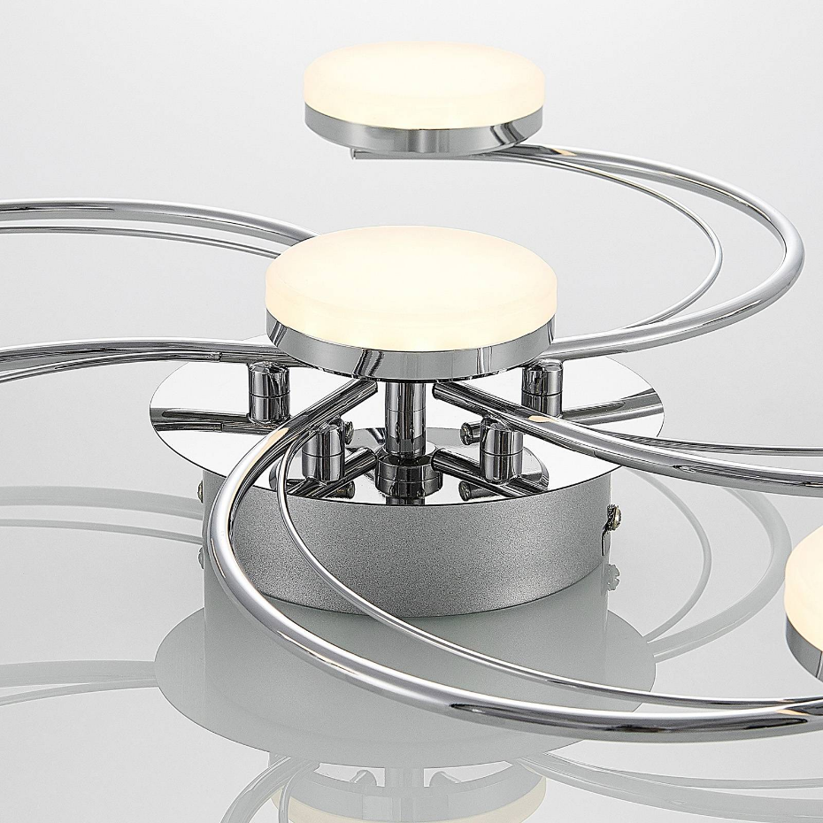 Plafonnier en métal moderneLED, Rouven