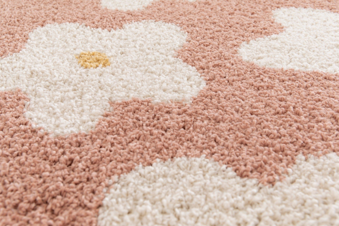 Tapis enfant épais et confortable FLEURS