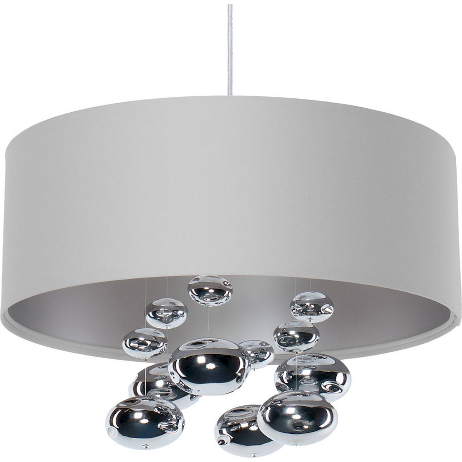 Suspension ronde en tissu boules décoratives Bubble Light