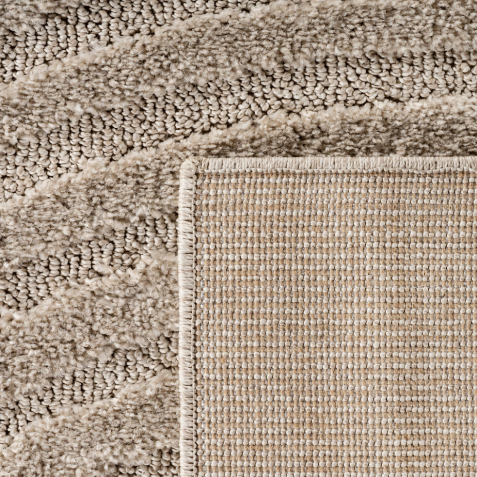 Tapis intérieur à relief motif demi arc TURIN
