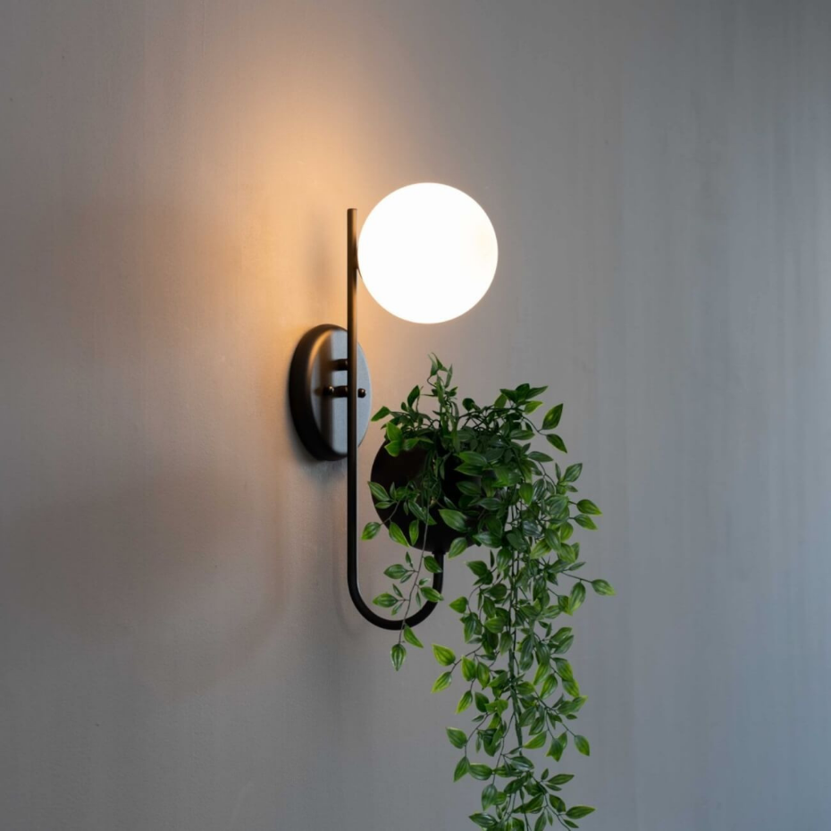 Applique avec support pour plante - FLORIDA