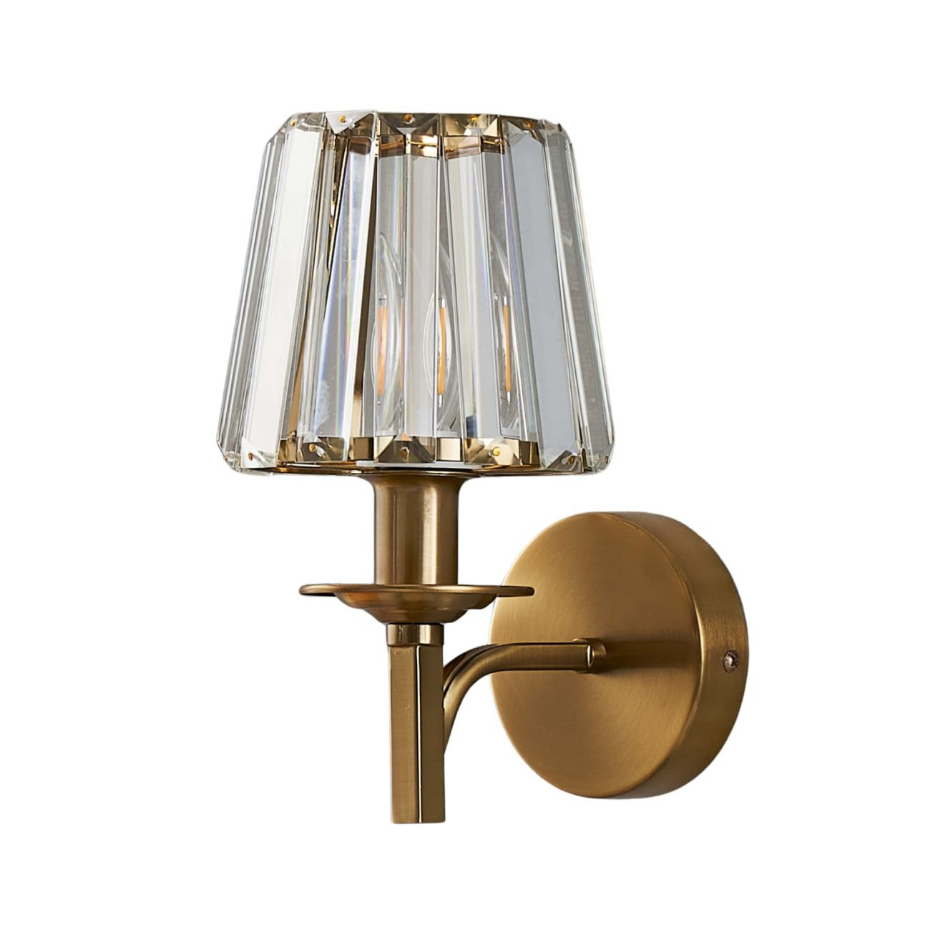 Applique luxueuse métal et cristal - ODRINA