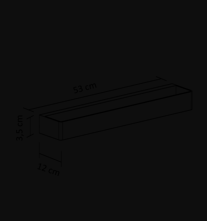 Grande applique murale LED - VERSO