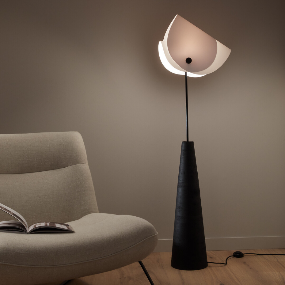 Lampadaire, Orukami, design Emmanuel Gallina