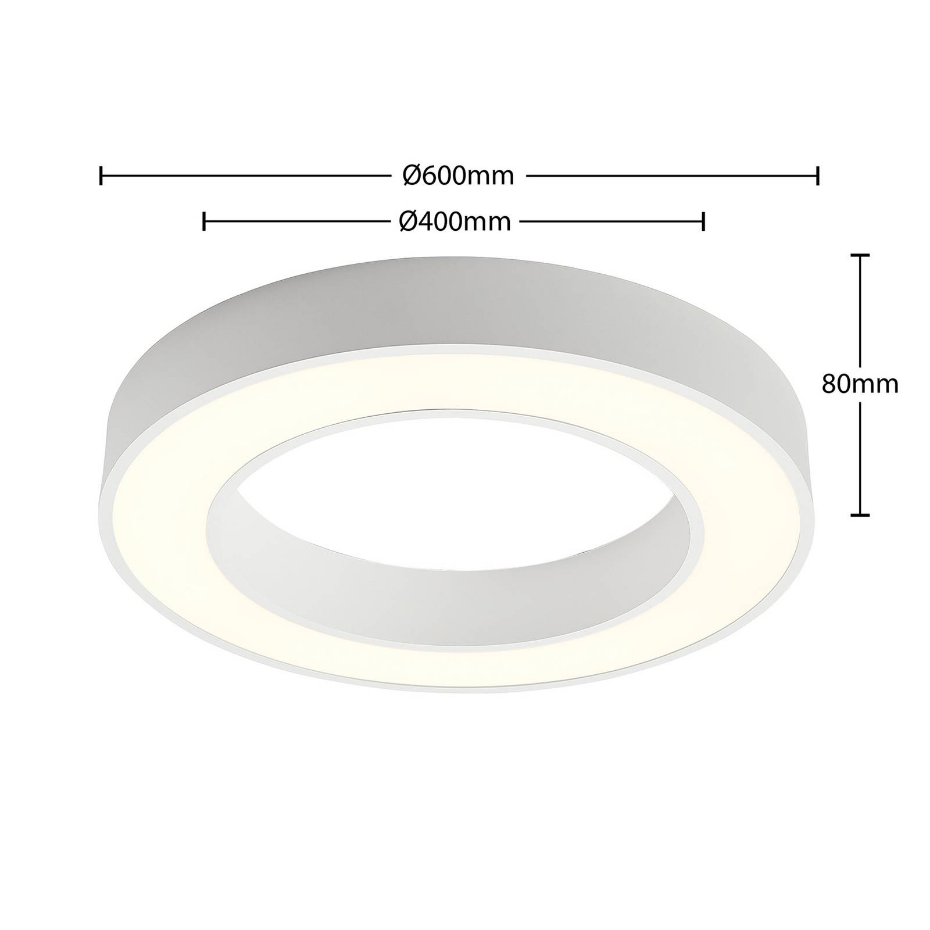 Plafonnier en aluminium moderneLED, Sharelyn