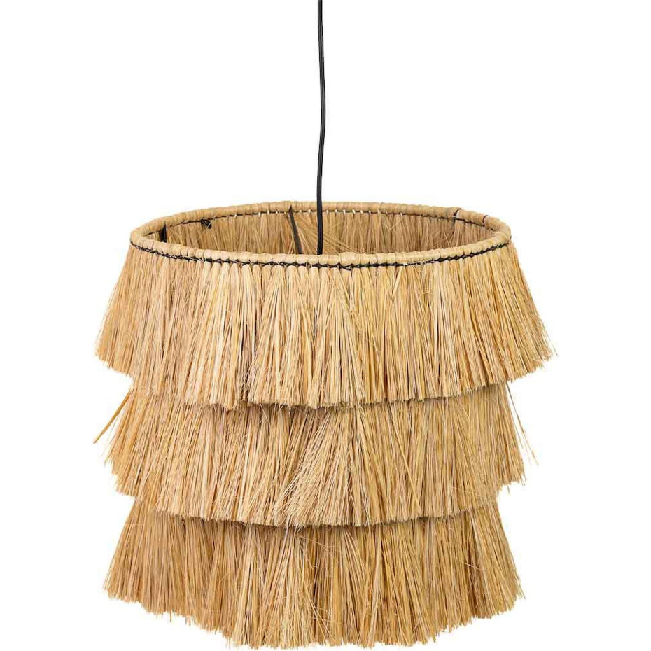 Suspension en fibres et métal forme ronde