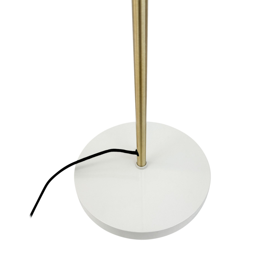 Lampadaire en Métal, crème blanc SLEEP
