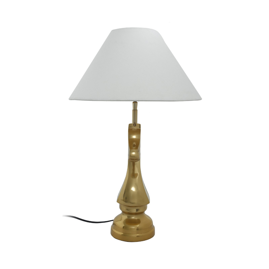 Lampe de table rectangulaire en aluminium Bishop 125