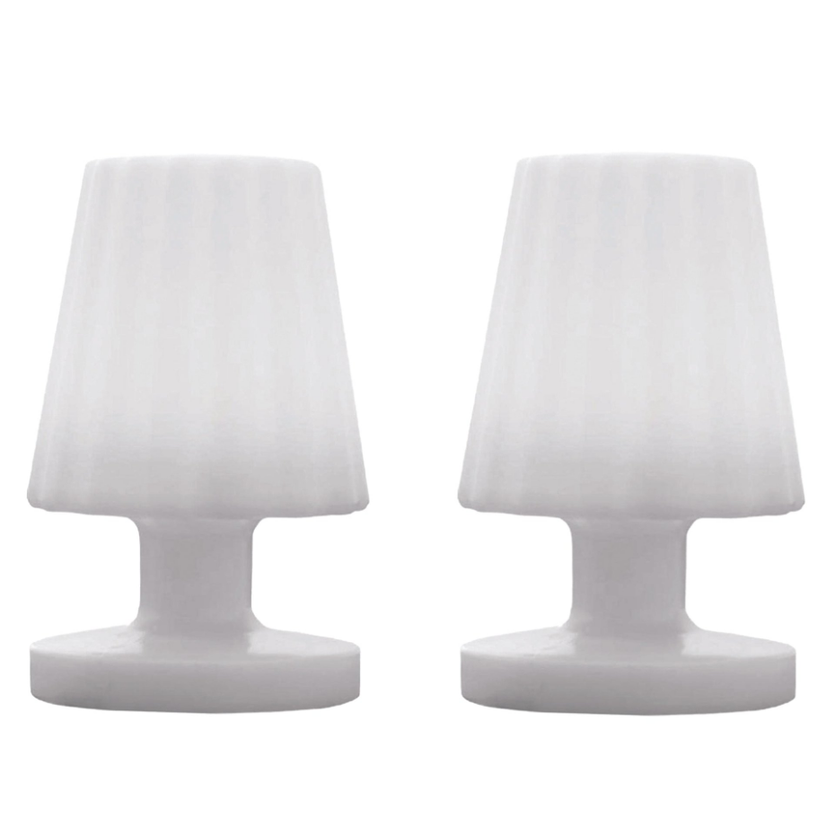 2 Lampe de table LADY MINI H22CM