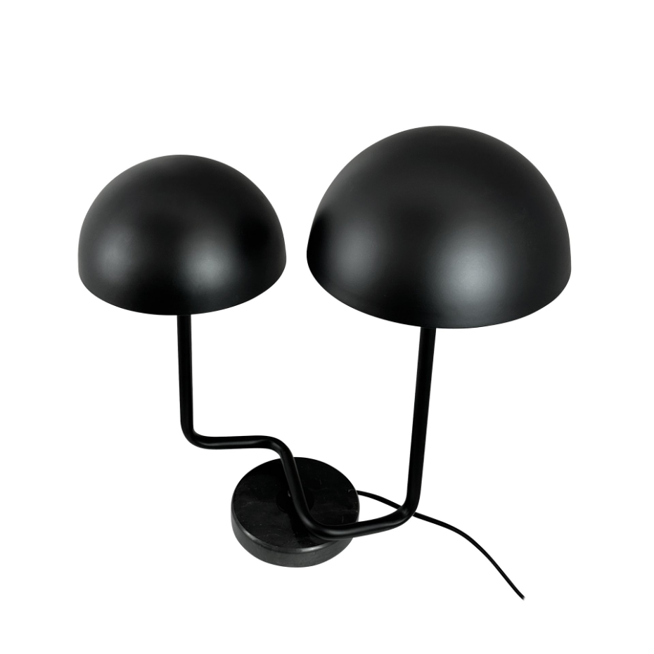 Lampe à poser en Métal Noir Cluster