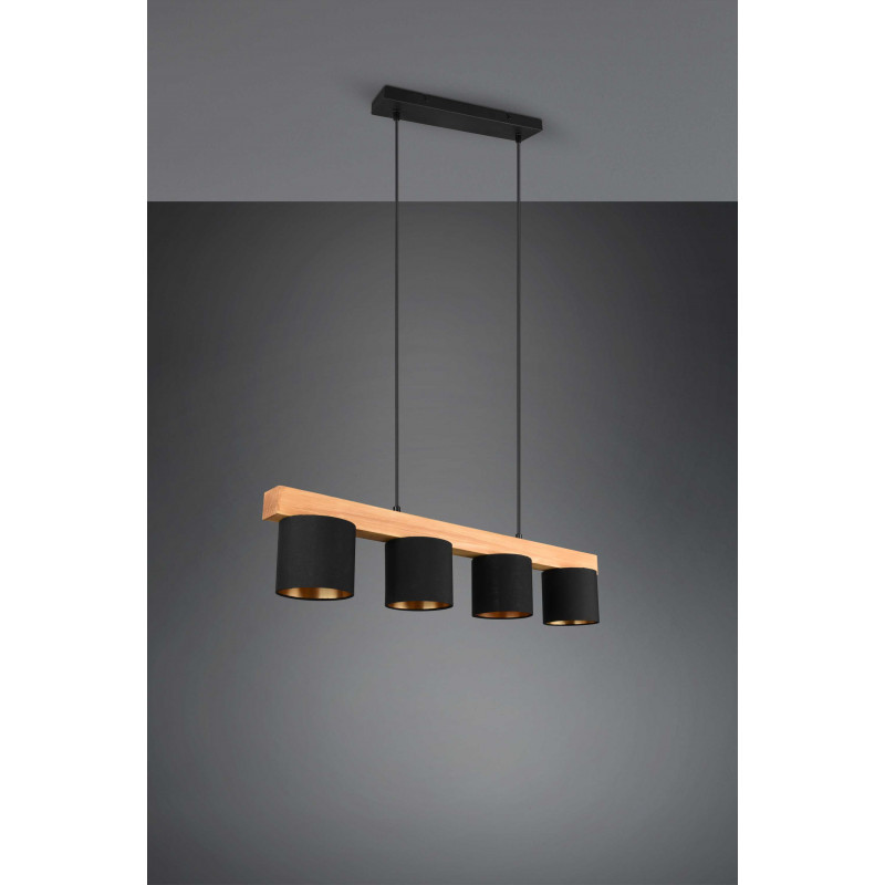 Suspension en bois classique, D.12 , CAMERON