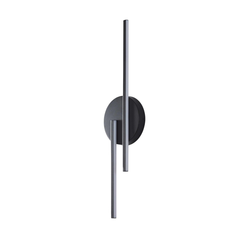 Applique LED noire longiligne - PIA