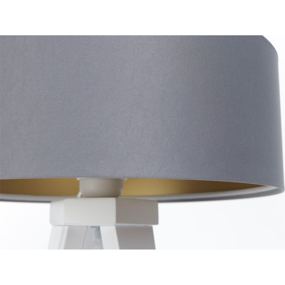 Lampe à poser ronde en PVC Duo ellegant